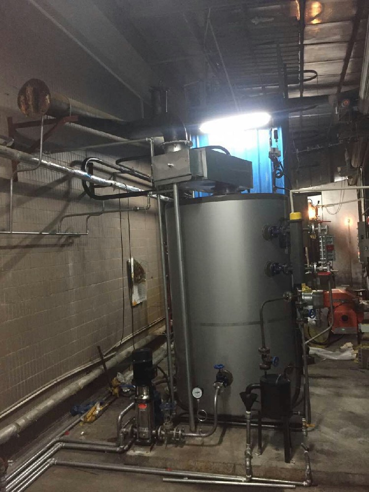 服裝企業-1臺0.5噸燃氣爐工程案例